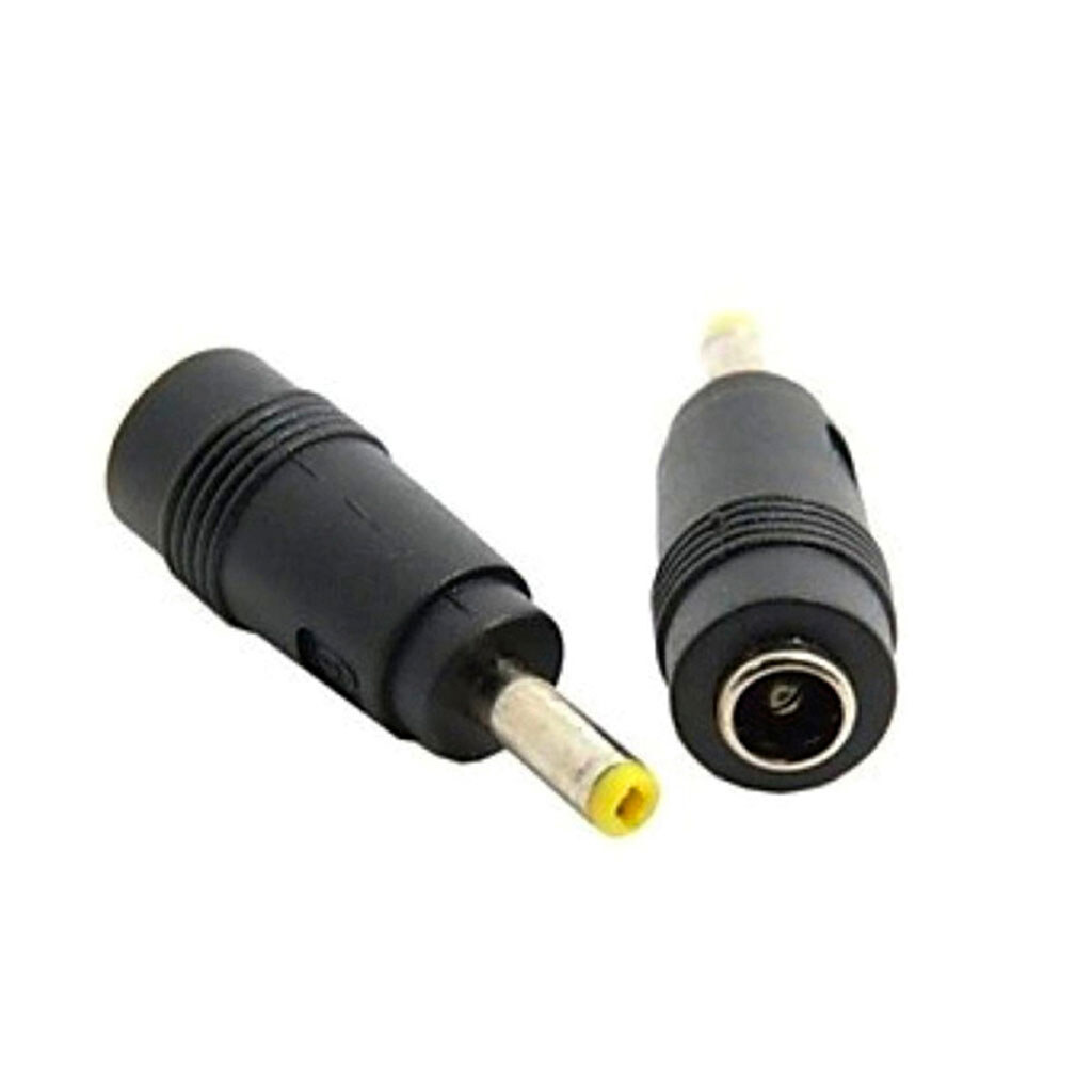 Перехідник DC 5.5x2.1mm (мама) - 4.8х1.7mm (тато) Yellow - № 1 Перехідник DC 5.5x2.1mm (мама) - 4.8х1.7mm (тато) Yellow - № 1