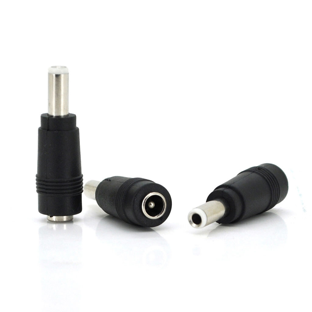 Перехідник DC 5.5x2.1mm (мама) - 5,5х2,5mm (тато) White - № 1 Перехідник DC 5.5x2.1mm (мама) - 5,5х2,5mm (тато) White - № 1
