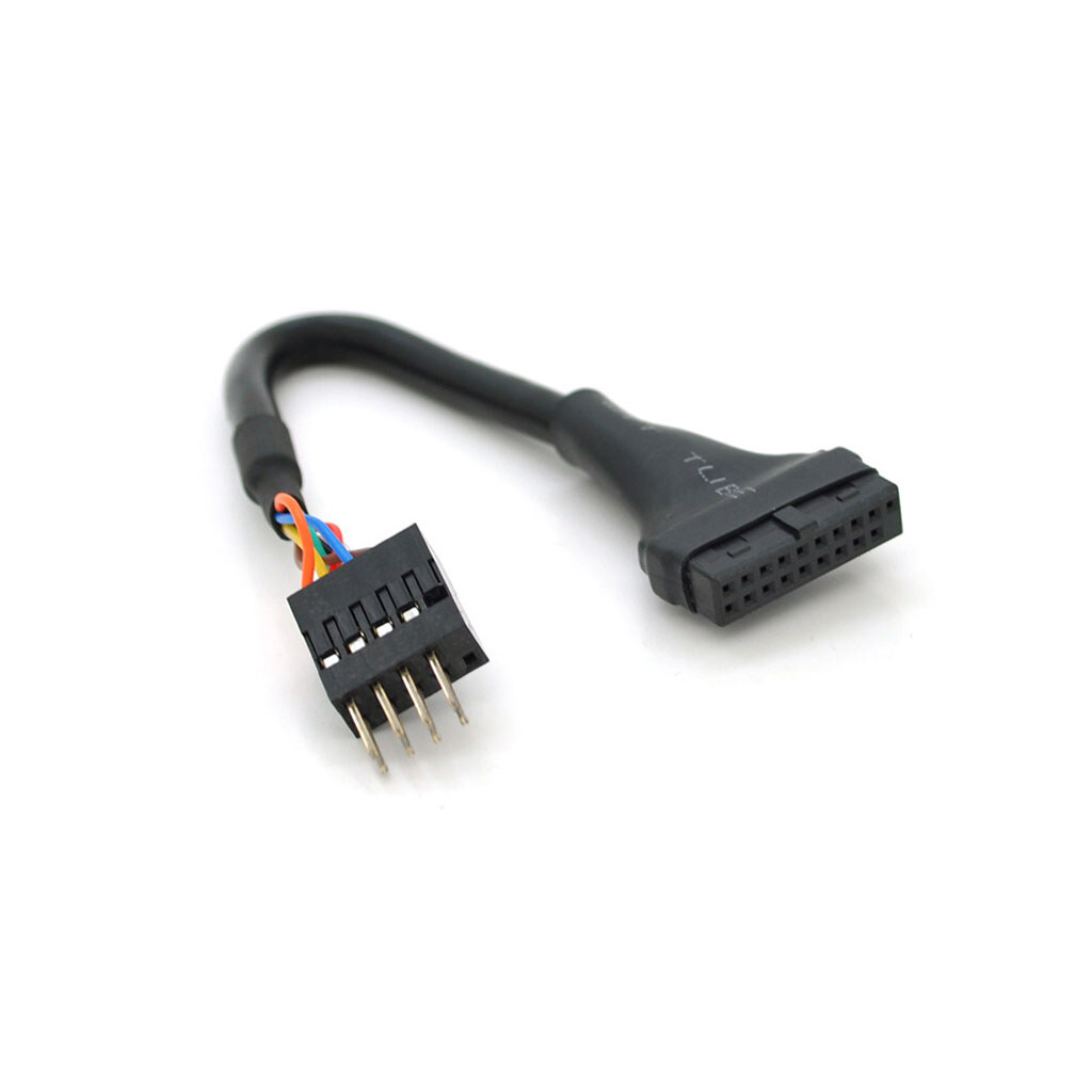 Перехідник USB 3.0 => USB 2.0 для материнської плати, 20pin (мама) to 8 pin (тато) - № 1 Перехідник USB 3.0 => USB 2.0 для материнської плати, 20pin (мама) to 8 pin (тато) - № 1