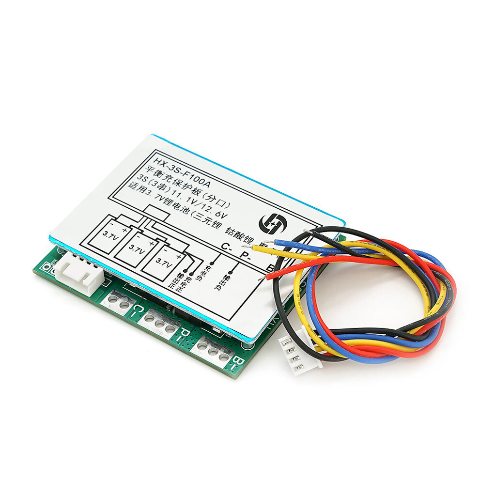 Плата защиты 12.6V для литиевой батареи HX-3S-F100A - № 1 Плата защиты 12.6V для литиевой батареи HX-3S-F100A - № 1