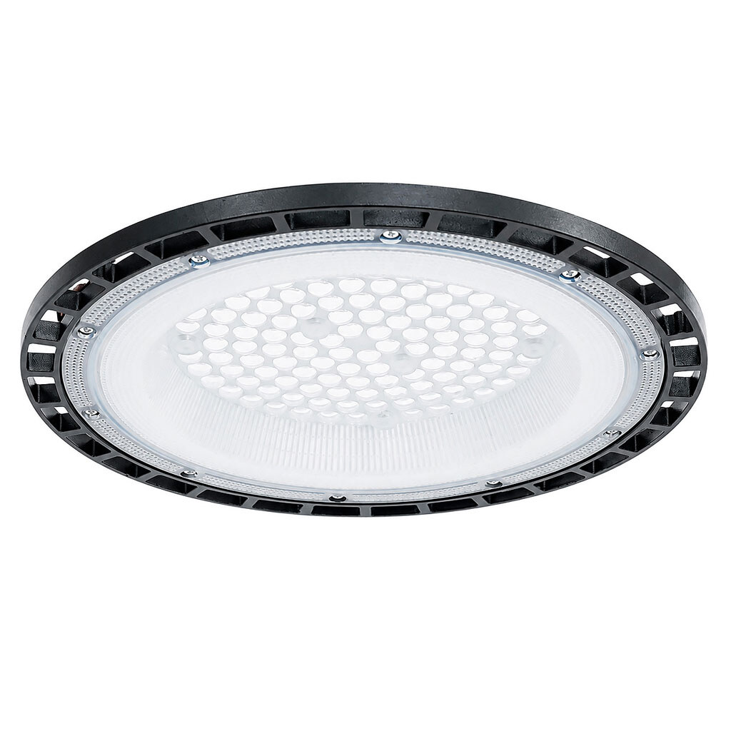 Стельовий промисловий світильник Ritar BHL02-100W, 6500K, 220V. IP65, 30000lm, RA >80, Φ362*35 мм, Black - № 1 Стельовий промисловий світильник Ritar BHL02-100W, 6500K, 220V. IP65, 30000lm, RA >80, Φ362*35 мм, Black - № 1