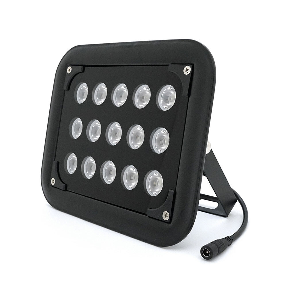 Прожектор LW96-100CFN60-12, 15LED, IP66, дальність 60 м, кут огляду 60 °, 200х160х50 мм - № 1 Прожектор LW96-100CFN60-12, 15LED, IP66, дальність 60 м, кут огляду 60 °, 200х160х50 мм - № 1