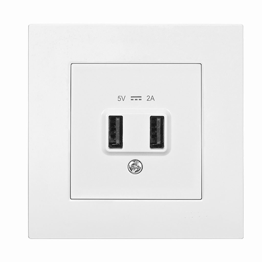 Розетка Panasonic Arkedia Slim USB 5В-2А, белая - № 1 Розетка Panasonic Arkedia Slim USB 5В-2А, белая - № 1