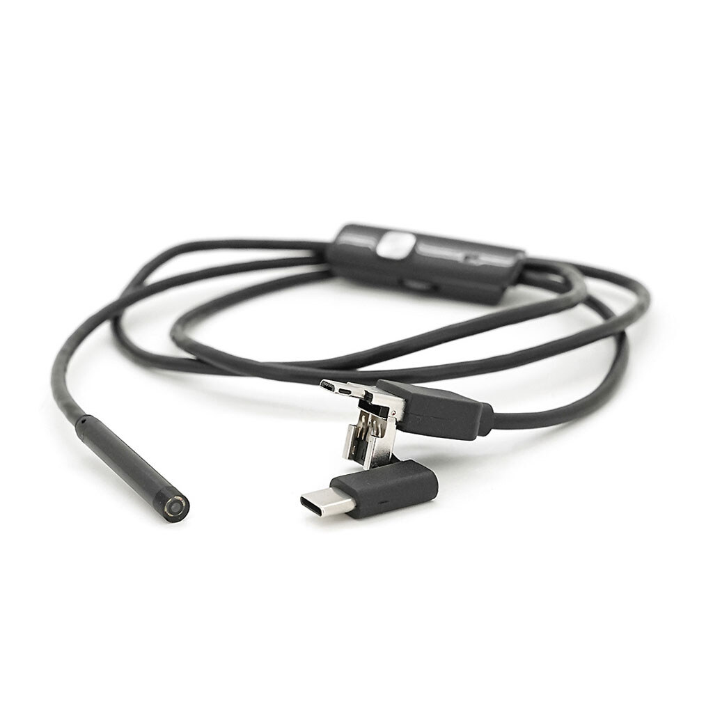 Универсальный эндоскоп 3в1 (USB+MicroUSB/Type-C) - № 3 Универсальный эндоскоп 3в1 (USB+MicroUSB/Type-C) - № 3