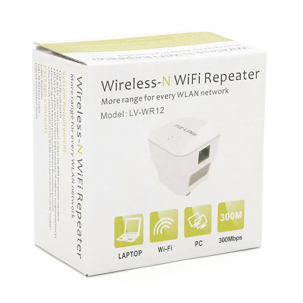 Усилитель WiFi сигнала со встроенной антенной LV-WR12 - № 3 Усилитель WiFi сигнала со встроенной антенной LV-WR12 - № 3