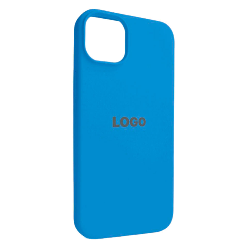 Чехол (накладка) Apple iPhone 14 Plus, Original Soft Case, Royal Blue, Синий - № 1 Чехол (накладка) Apple iPhone 14 Plus, Original Soft Case, Royal Blue, Синий - № 1