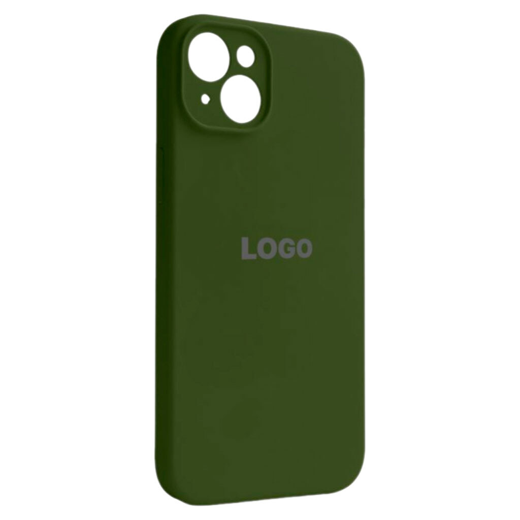 Чехол (накладка) Apple iPhone 14 Plus, Original Soft Case, Army Green, Зеленый - № 1 Чехол (накладка) Apple iPhone 14 Plus, Original Soft Case, Army Green, Зеленый - № 1