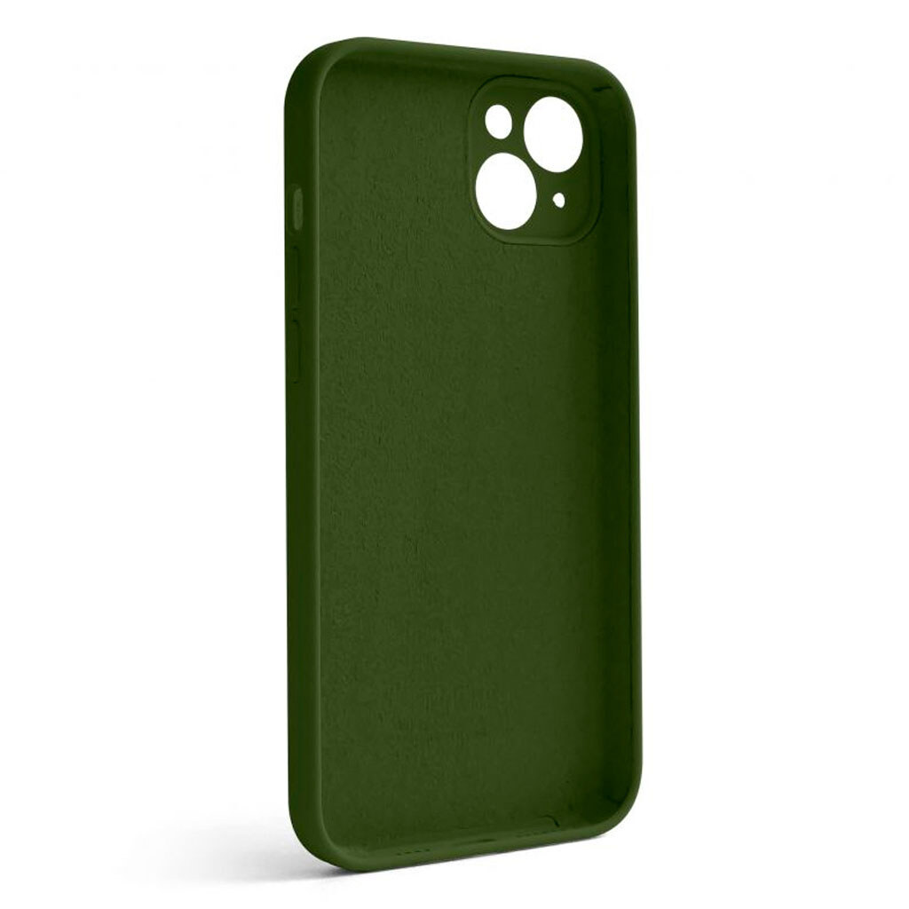 Чехол (накладка) Apple iPhone 14 Plus, Original Soft Case, Army Green, Зеленый - № 2 Чехол (накладка) Apple iPhone 14 Plus, Original Soft Case, Army Green, Зеленый - № 2