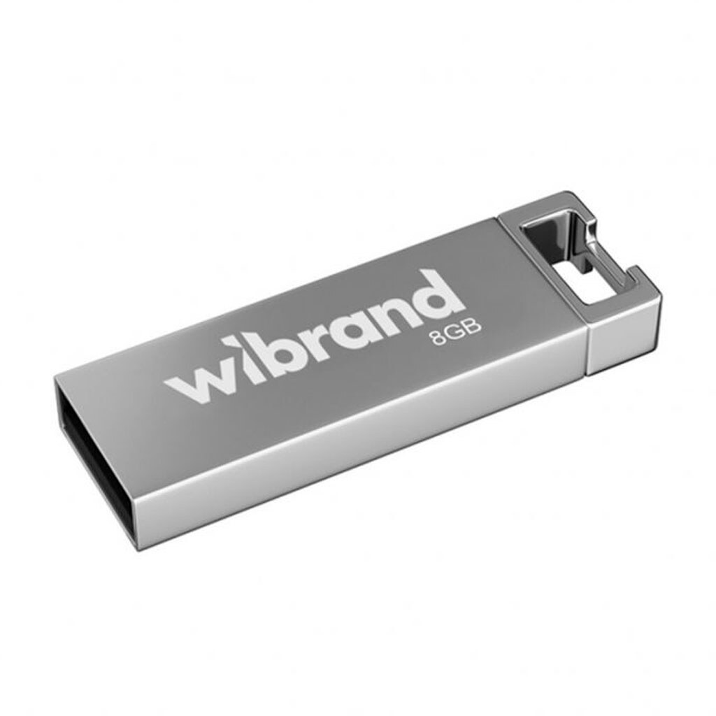 USB Flash Wibrand Chameleon, 8 Гб., Срібний - № 1 USB Flash Wibrand Chameleon, 8 Гб., Срібний - № 1