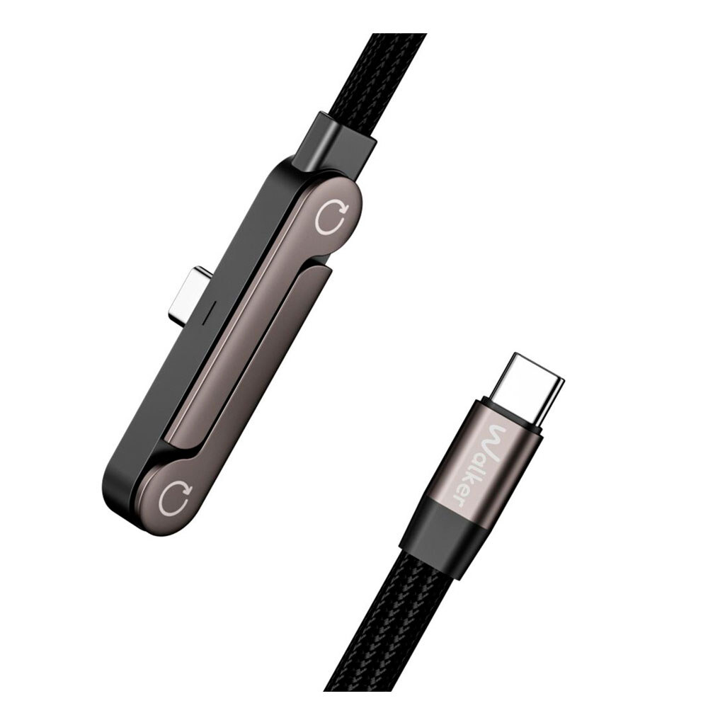 USB кабель Walker C880, Type-C, 1.5 м., Черный - № 1 USB кабель Walker C880, Type-C, 1.5 м., Черный - № 1
