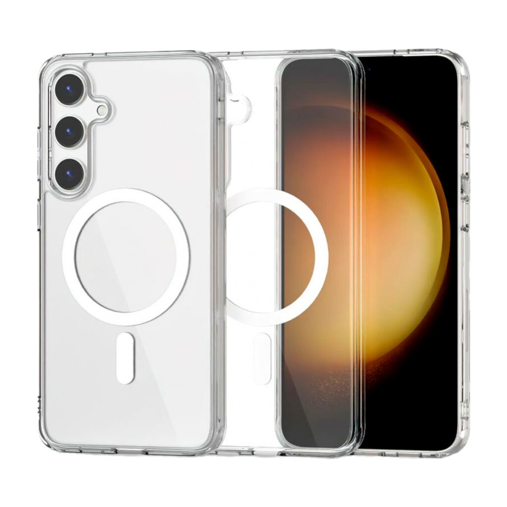 Чехол (накладка) Samsung A276 Galaxy A27, Silicone Classic Case, MagSafe, Прозрачный - № 1 Чехол (накладка) Samsung A276 Galaxy A27, Silicone Classic Case, MagSafe, Прозрачный - № 1
