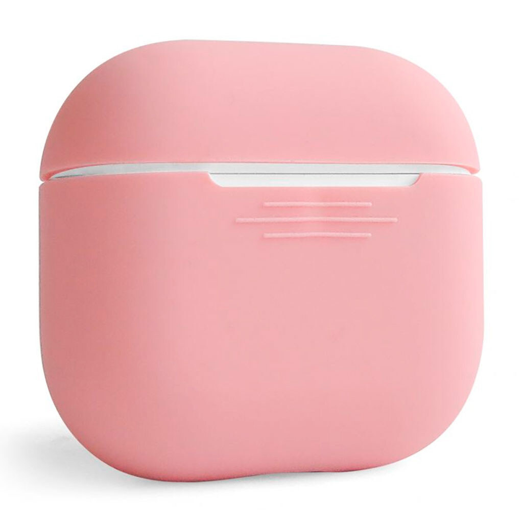 Чехол (накладка) Apple AirPods 4, Silicone Classic Case, Розовый - № 2 Чехол (накладка) Apple AirPods 4, Silicone Classic Case, Розовый - № 2