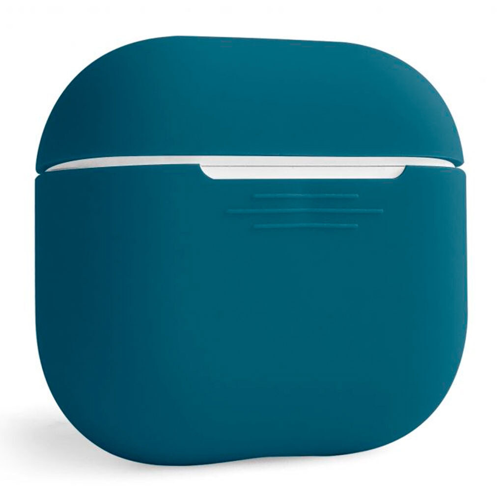 Чехол (накладка) Apple AirPods 4, Silicone Classic Case, Pacific Green, Зеленый - № 2 Чехол (накладка) Apple AirPods 4, Silicone Classic Case, Pacific Green, Зеленый - № 2