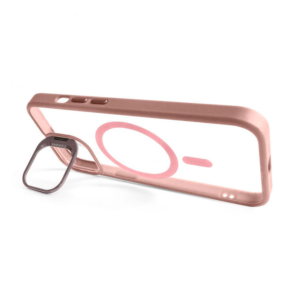 Чехол (накладка) Apple iPhone 12 Pro, Bracket, MagSafe, Розовый - № 4 Чехол (накладка) Apple iPhone 12 Pro, Bracket, MagSafe, Розовый - № 4