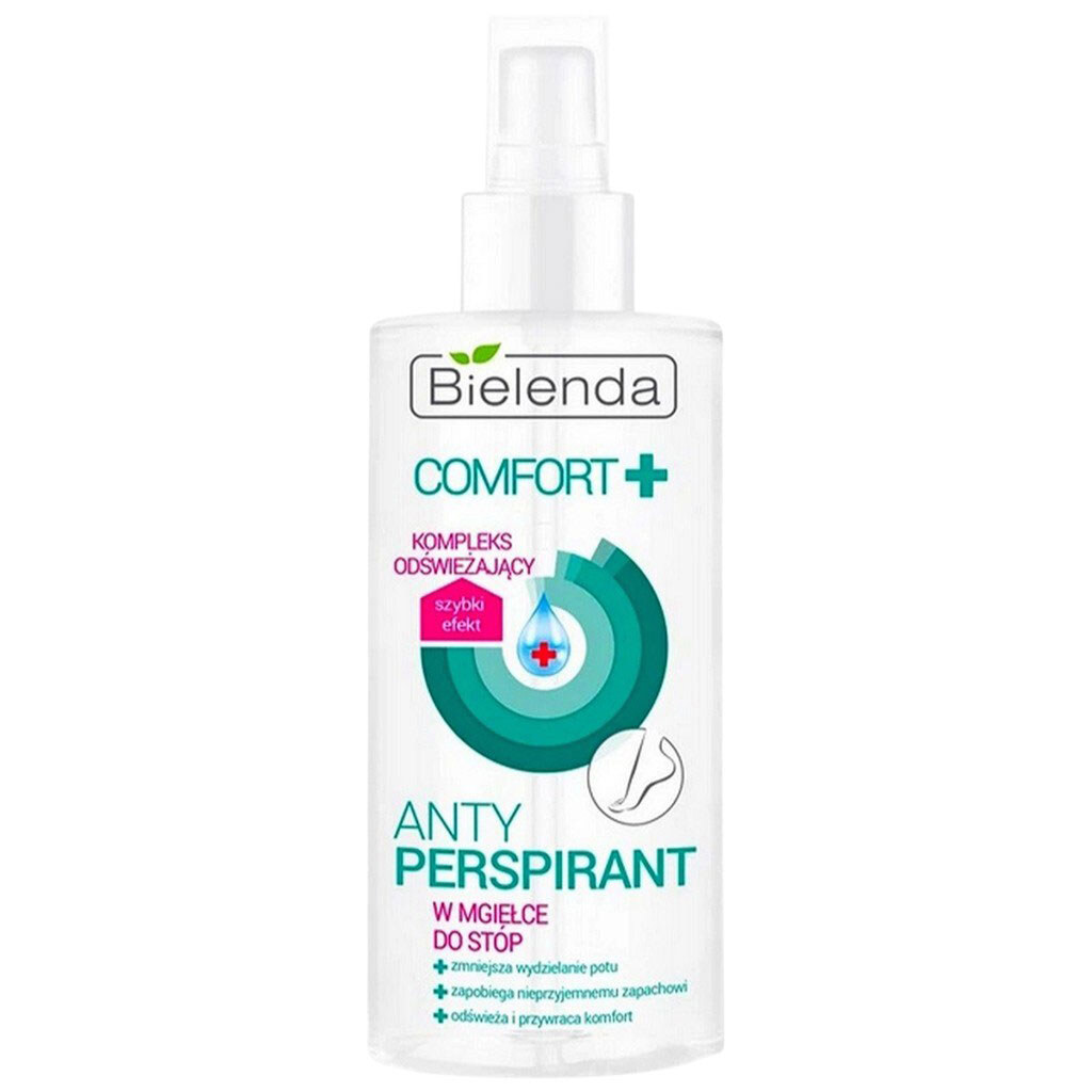 Антиперспірант-спрей для ніг Bielenda COMFORT, 150 мл - № 1 Антиперспірант-спрей для ніг Bielenda COMFORT, 150 мл - № 1