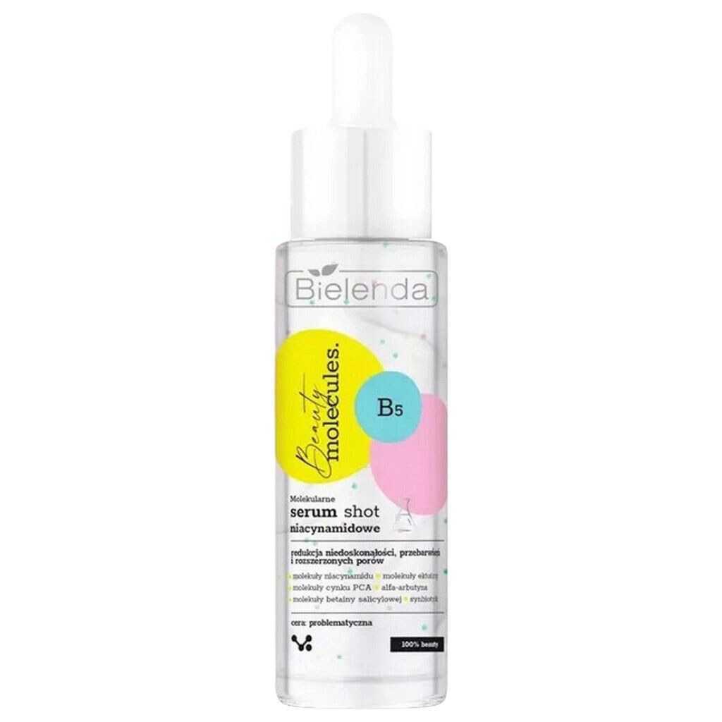 Сыворотка-шот для лица Bielenda BEAUTY MOLECULES с ниацинамидом, 30 г - № 1 Сыворотка-шот для лица Bielenda BEAUTY MOLECULES с ниацинамидом, 30 г - № 1