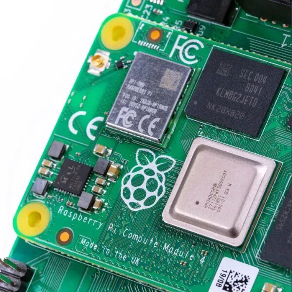 Микрокомпьютер Raspberry Pi Compute Module 4 - № 4 Микрокомпьютер Raspberry Pi Compute Module 4 - № 4