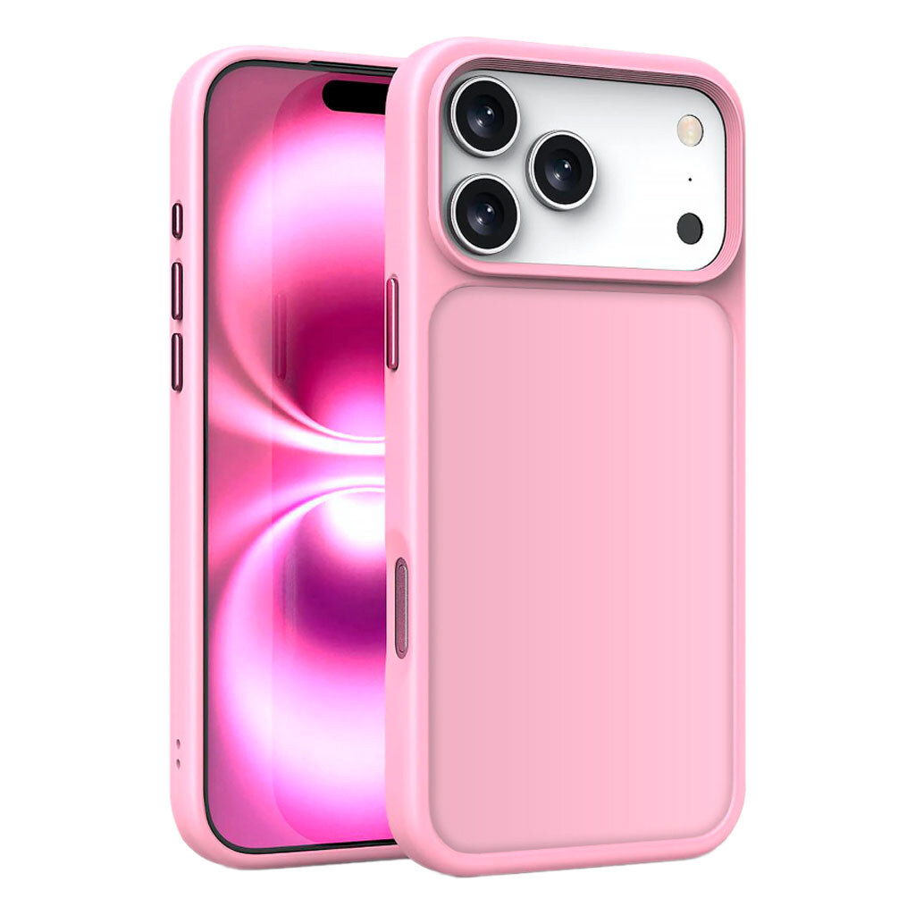 Чехол (накладка) Apple iPhone 17 Pro Max / iPhone 18 Pro Max, Epik Metal Buttons, Розовый - № 1 Чехол (накладка) Apple iPhone 17 Pro Max / iPhone 18 Pro Max, Epik Metal Buttons, Розовый - № 1