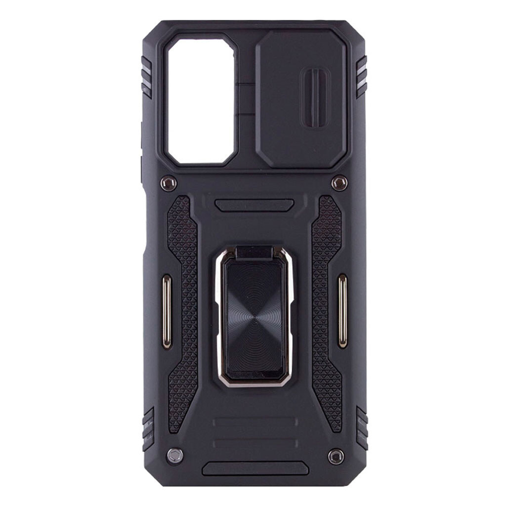 Чехол (накладка) Xiaomi Poco C81 / Redmi A7 Pro, Epik Camshield Army Ring, Черный - № 1 Чехол (накладка) Xiaomi Poco C81 / Redmi A7 Pro, Epik Camshield Army Ring, Черный - № 1