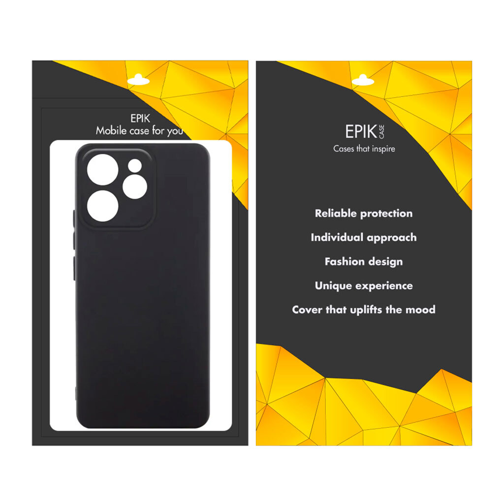 Чохол (накладка) OPPO Reno 15 Pro, Epik Black Full Camera, Чорний - № 2 Чохол (накладка) OPPO Reno 15 Pro, Epik Black Full Camera, Чорний - № 2