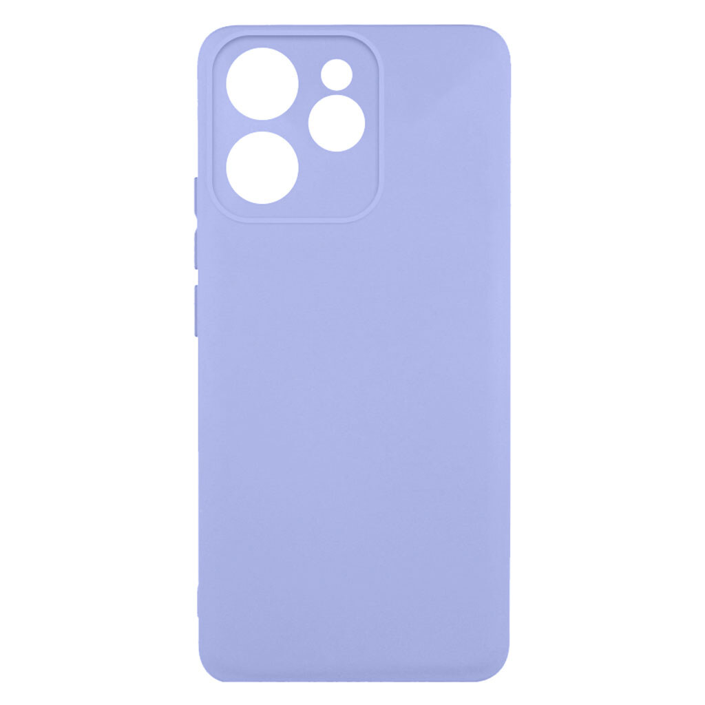 Чохол (накладка) OPPO Reno 15 Pro, GETMAN Liquid Silk, Light Purple, Бузковий - № 1 Чохол (накладка) OPPO Reno 15 Pro, GETMAN Liquid Silk, Light Purple, Бузковий - № 1