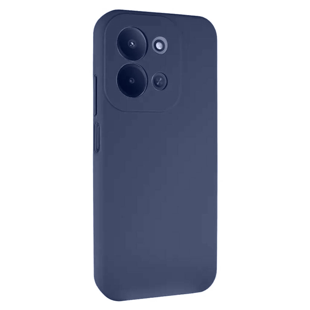 Чохол (накладка) Xiaomi Redmi 17 / Redmi 17 5G, GETMAN Liquid Silk, Midnight Blue, Синій - № 1 Чохол (накладка) Xiaomi Redmi 17 / Redmi 17 5G, GETMAN Liquid Silk, Midnight Blue, Синій - № 1