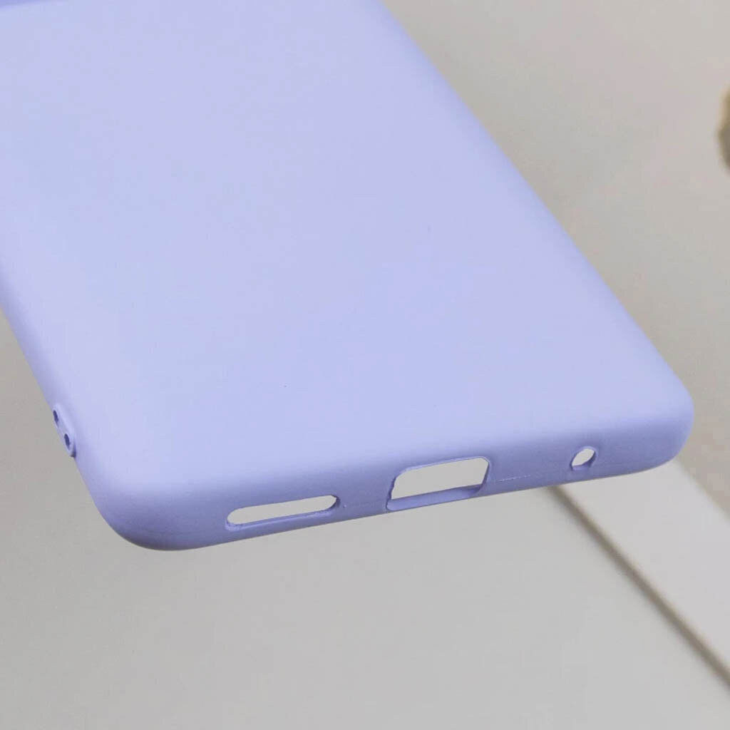 Чохол (накладка) Xiaomi Redmi 17 / Redmi 17 5G, GETMAN Liquid Silk, Light Purple, Бузковий - № 4 Чохол (накладка) Xiaomi Redmi 17 / Redmi 17 5G, GETMAN Liquid Silk, Light Purple, Бузковий - № 4