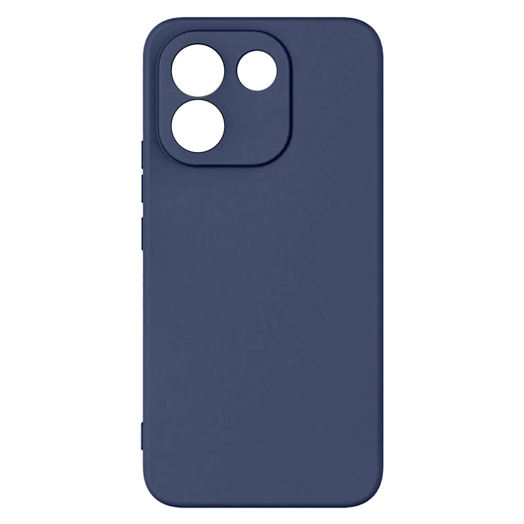 Чехол (накладка) Xiaomi Redmi Note 17 Pro Max 5G, GETMAN Liquid Silk, Midnight Blue, Синий - № 1 Чехол (накладка) Xiaomi Redmi Note 17 Pro Max 5G, GETMAN Liquid Silk, Midnight Blue, Синий - № 1