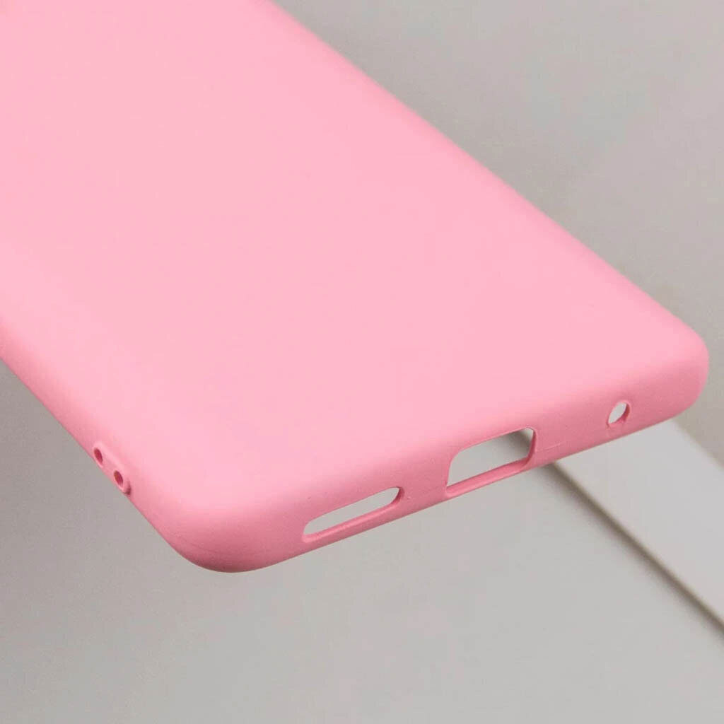 Чехол (накладка) Xiaomi Redmi Note 17, GETMAN Liquid Silk, Розовый - № 4 Чехол (накладка) Xiaomi Redmi Note 17, GETMAN Liquid Silk, Розовый - № 4