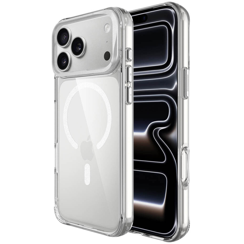 Чохол (накладка) Apple iPhone 17 Pro Max / iPhone 18 Pro Max, Space Apex, MagSafe, Срібний - № 2 Чохол (накладка) Apple iPhone 17 Pro Max / iPhone 18 Pro Max, Space Apex, MagSafe, Срібний - № 2
