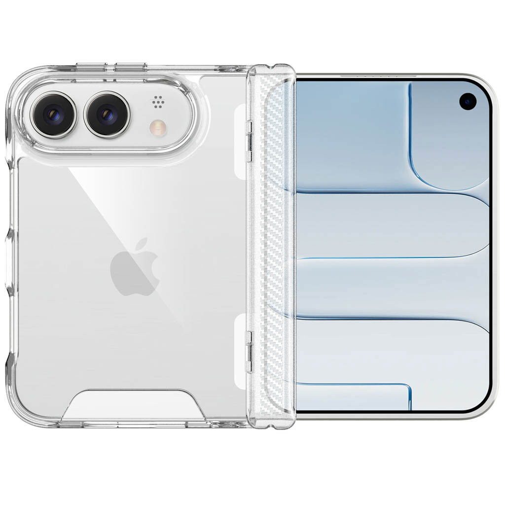 Чохол (накладка) Apple iPhone Duo, BeCover Space Case, Прозорий - № 4 Чохол (накладка) Apple iPhone Duo, BeCover Space Case, Прозорий - № 4