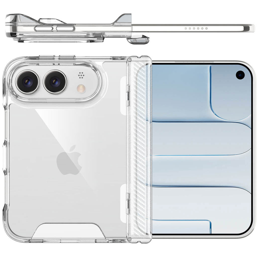 Чохол (накладка) Apple iPhone Duo, BeCover Space Case, Прозорий - № 6 Чохол (накладка) Apple iPhone Duo, BeCover Space Case, Прозорий - № 6