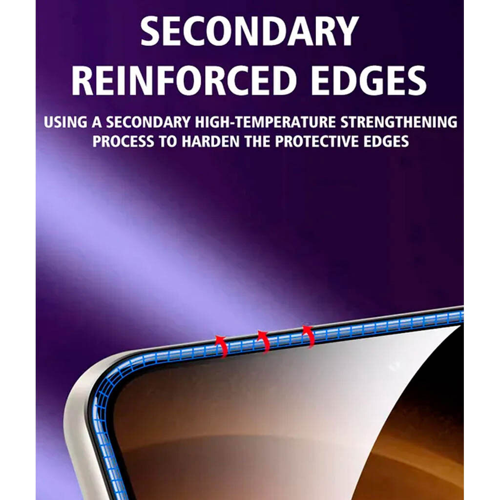 Захисне скло Samsung Galaxy S25 Ultra, WEADDU Ultra-Thin, Антишпигун, Чорний - № 8 Захисне скло Samsung Galaxy S25 Ultra, WEADDU Ultra-Thin, Антишпигун, Чорний - № 8