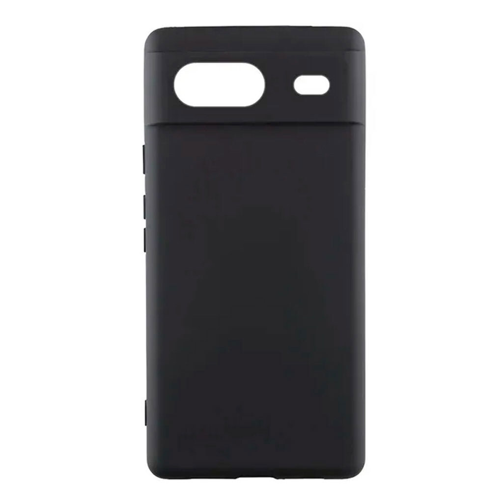 Чохол (накладка) Google Pixel 9a, Original Soft Case, Чорний - № 1 Чохол (накладка) Google Pixel 9a, Original Soft Case, Чорний - № 1