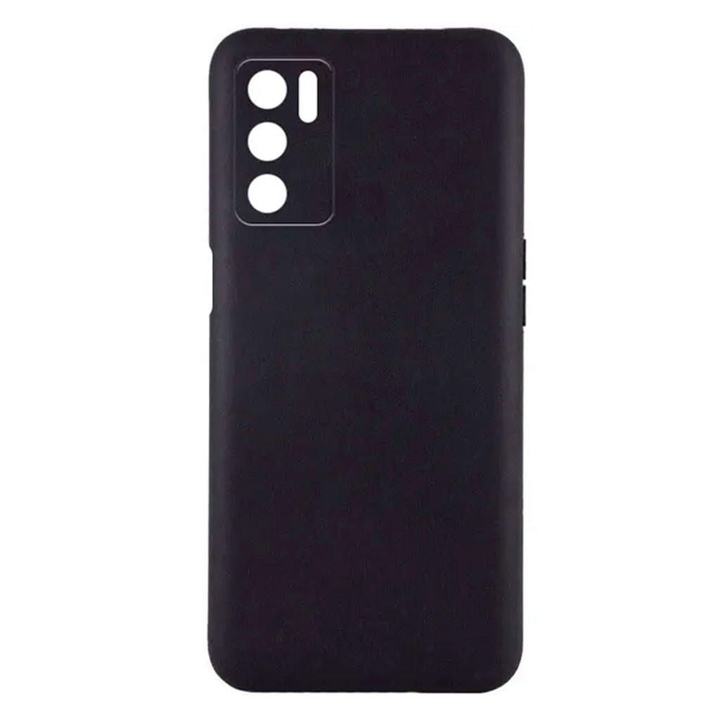 Чохол (накладка) OPPO A16 / A16s, Original Soft Case, Чорний - № 1 Чохол (накладка) OPPO A16 / A16s, Original Soft Case, Чорний - № 1