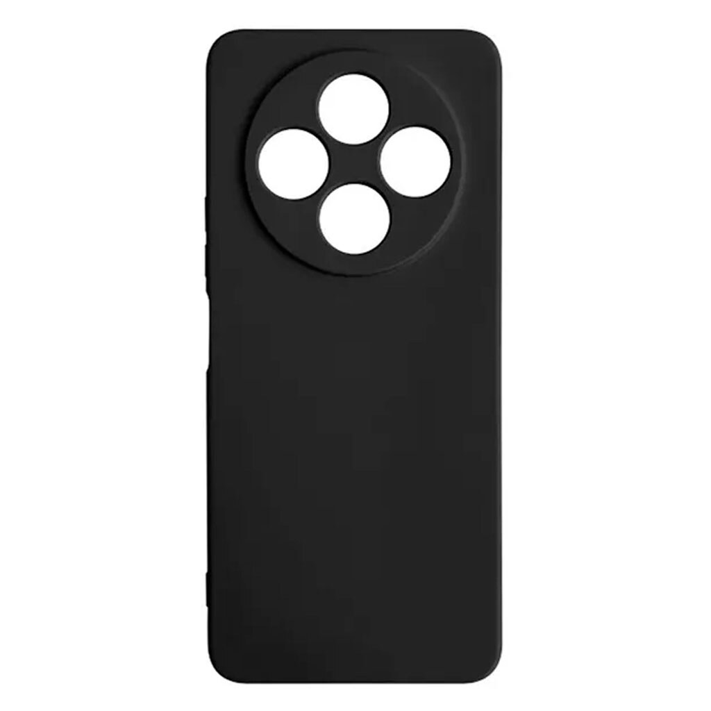 Чохол (накладка) OPPO Reno 12F / Reno 12FS, Original Soft Case, Чорний - № 1 Чохол (накладка) OPPO Reno 12F / Reno 12FS, Original Soft Case, Чорний - № 1