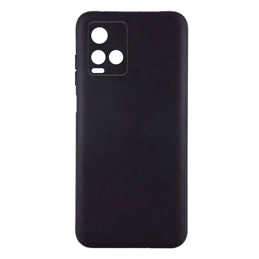 Чехол (накладка) Vivo Y21 / Y33s, Original Soft Case, Черный - № 1 Чехол (накладка) Vivo Y21 / Y33s, Original Soft Case, Черный - № 1