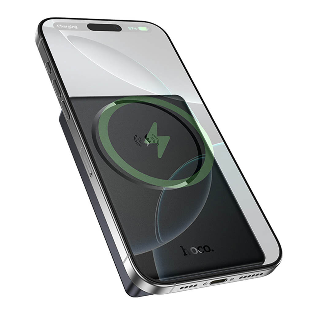 Портативнаа батарея (Power Bank) Hoco DB98A Storm, 10000 mAh, Чорний - № 4 Портативнаа батарея (Power Bank) Hoco DB98A Storm, 10000 mAh, Чорний - № 4