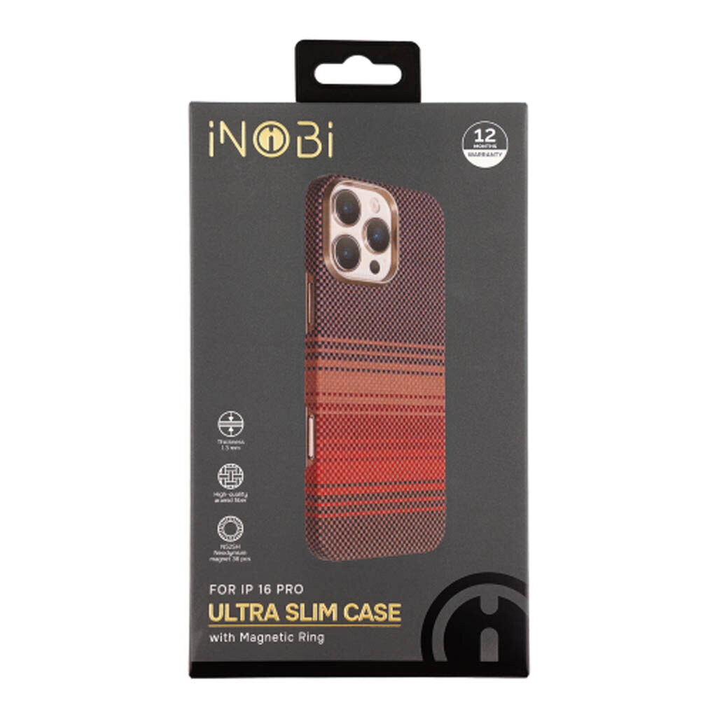 Чохол (накладка) Apple iPhone 16 Pro, INobi Ultra Slim, Sunset, MagSafe, Малюнок - № 11 Чохол (накладка) Apple iPhone 16 Pro, INobi Ultra Slim, Sunset, MagSafe, Малюнок - № 11