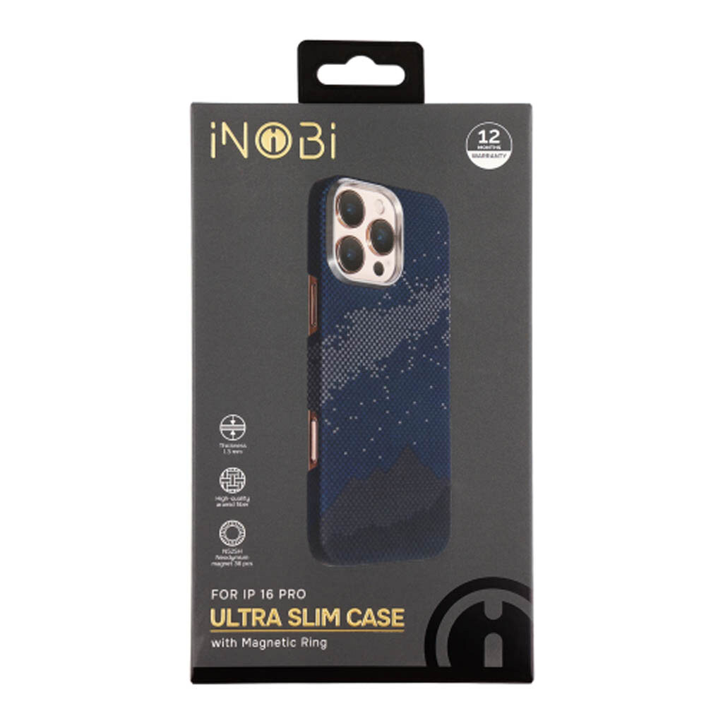 Чохол (накладка) Apple iPhone 16 Pro Max, INobi Ultra Slim, Over The Horizon, MagSafe, Малюнок - № 11 Чохол (накладка) Apple iPhone 16 Pro Max, INobi Ultra Slim, Over The Horizon, MagSafe, Малюнок - № 11