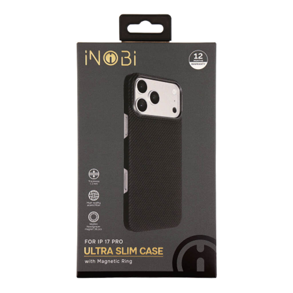 Чохол (накладка) Apple iPhone 17 Pro Max, INobi Ultra Slim, MagSafe, Чорний - № 11 Чохол (накладка) Apple iPhone 17 Pro Max, INobi Ultra Slim, MagSafe, Чорний - № 11
