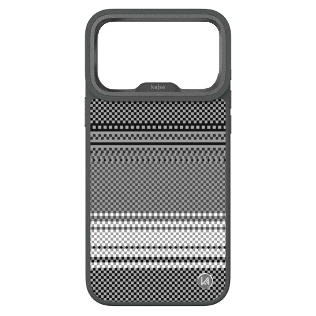 Чехол (накладка) Apple iPhone 18 Pro, Kajsa Resort Gradient Stripe, MagSafe, Charcoal Grey, Серый - № 1 Чехол (накладка) Apple iPhone 18 Pro, Kajsa Resort Gradient Stripe, MagSafe, Charcoal Grey, Серый - № 1