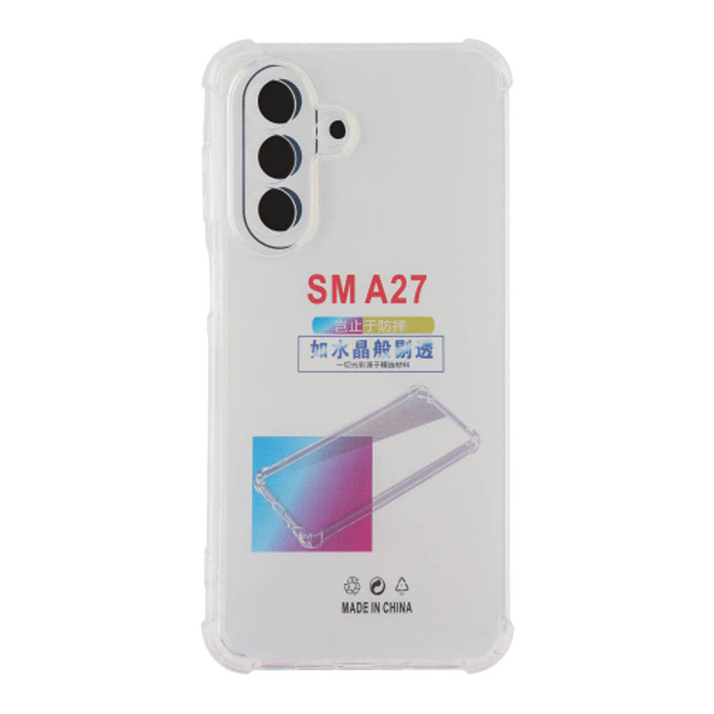 Чохол (накладка) Samsung A276 Galaxy A27, Virgin Armor Silicone, Прозорий - № 4 Чохол (накладка) Samsung A276 Galaxy A27, Virgin Armor Silicone, Прозорий - № 4