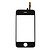 Тачскрін (сенсор) Apple iPhone 3G, чорний - № 2