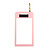 Тачскрін (сенсор) Samsung S5230 Star, рожевий - № 2