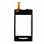 Тачскрин (сенсор) Sony Ericsson W150 Yendo, черный - № 3