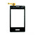 Тачскрін (сенсор) LG E400 Optimus L3, чорний - № 2