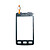 Тачскрін (сенсор) Samsung S5690 Galaxy Xcover, чорний - № 3