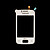 Тачскрин (сенсор) Samsung S6102 Galaxy Y Duos, белый - № 2