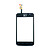 Тачскрін (сенсор) LG E445 Optimus L4 II Dual, чорний - № 2